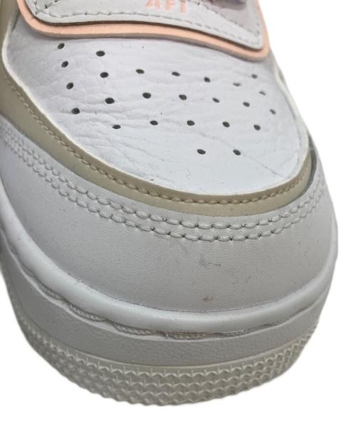 NIKE（ナイキ）NIKE (ナイキ) エア フォース1シャドウスニーカー ホワイト×ピンク サイズ:25の古着・服飾アイテム
