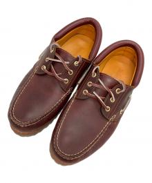 Timberland（ティンバーランド）の古着「3-EYE BOAT SHOE BURGUNDY (スリーアイシューズ)」｜ブラウン