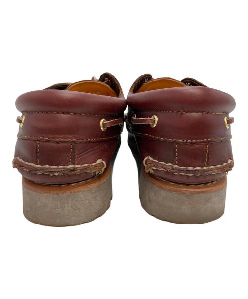 Timberland（ティンバーランド）Timberland (ティンバーランド) 3-EYE BOAT SHOE BURGUNDY (スリーアイシューズ) ブラウン サイズ:26.5の古着・服飾アイテム