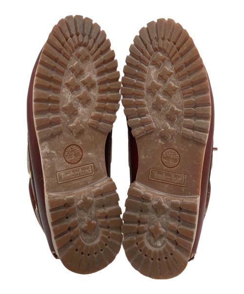 Timberland（ティンバーランド）Timberland (ティンバーランド) 3-EYE BOAT SHOE BURGUNDY (スリーアイシューズ) ブラウン サイズ:26.5の古着・服飾アイテム