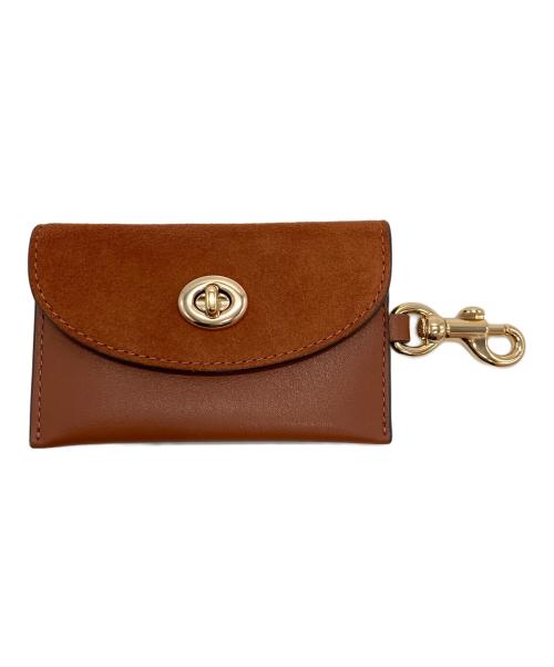 COACH（コーチ）COACH (コーチ) ターンロック式小銭入れ ブラウンの古着・服飾アイテム
