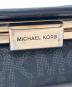 中古・古着 MICHAEL KORS (マイケルコース) コンパクトウォレットミディアム ブラック：6000円
