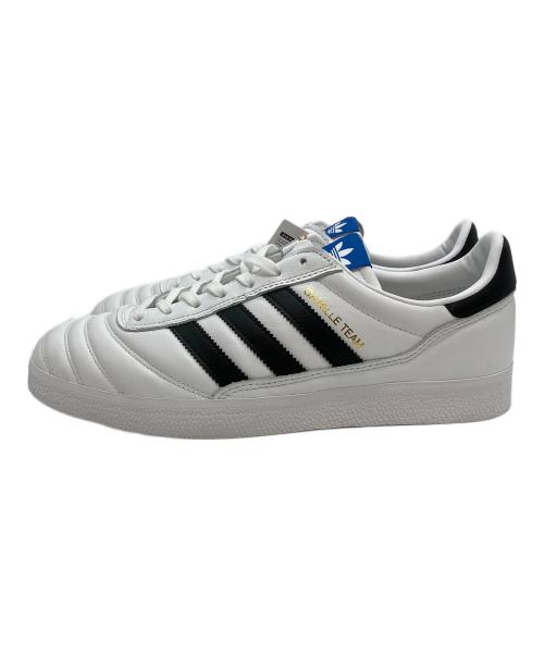 adidas（アディダス）adidas (アディダス) ローカットスニーカー ホワイト×ブラック サイズ:27.5の古着・服飾アイテム