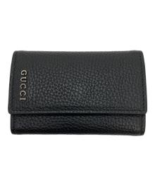 GUCCI（グッチ）の古着「ロゴキーケース」｜ブラック