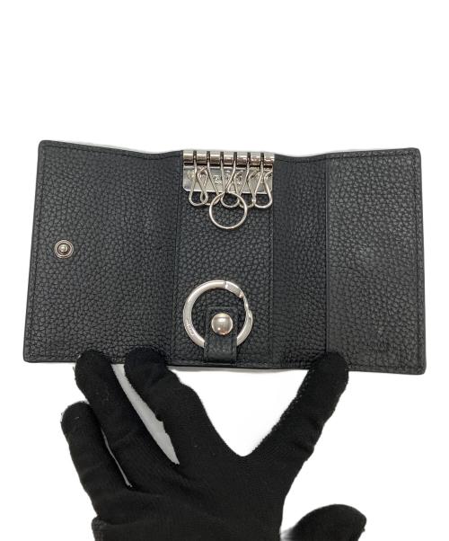 GUCCI（グッチ）GUCCI (グッチ) ロゴキーケース ブラックの古着・服飾アイテム