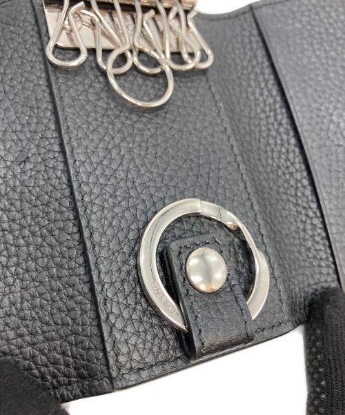 GUCCI（グッチ）GUCCI (グッチ) ロゴキーケース ブラックの古着・服飾アイテム