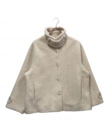 KARRY（キャリー）の古着「ショートボアコート」｜アイボリー