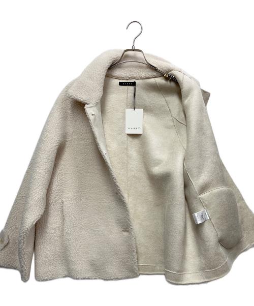 KARRY（キャリー）KARRY (キャリー) ショートボアコート アイボリー サイズ:FREEの古着・服飾アイテム
