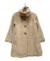 MaxMara（マックスマーラ）の古着「ジャギーコート」｜ベージュ