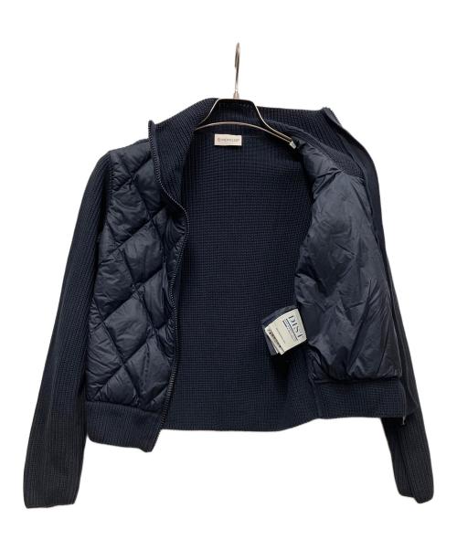 MONCLER（モンクレール）MONCLER (モンクレール) 厚手カーディガン ネイビー サイズ:140ｃｍの古着・服飾アイテム