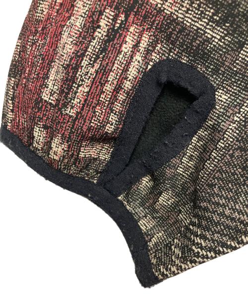 MAMMUT（マムート）MAMMUT (マムート) 総柄ジャケット レッド×ブラウン サイズ:Lの古着・服飾アイテム