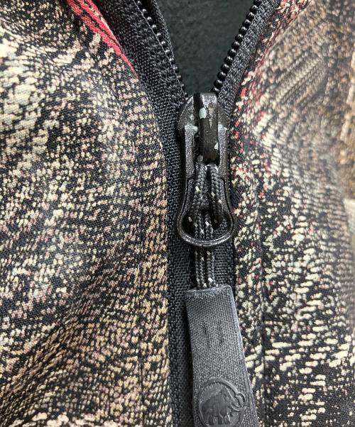 MAMMUT（マムート）MAMMUT (マムート) 総柄ジャケット レッド×ブラウン サイズ:Lの古着・服飾アイテム