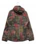 MAMMUT (マムート) 総柄ジャケット レッド×ブラウン サイズ:L：8000円