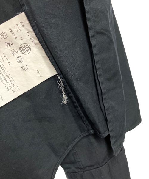COMME des GARCONS（コムデギャルソン）COMME des GARCONS (コムデギャルソン) 丸袖ブラウス ブラック サイズ:XSの古着・服飾アイテム