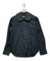 COMME des GARCONS（コムデギャルソン）の古着「丸袖ブラウス」｜ブラック