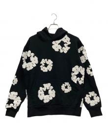 Denim Tears（デニムティアーズ）の古着「Cotton Wreath Hoodie」｜ブラック・ホワイト