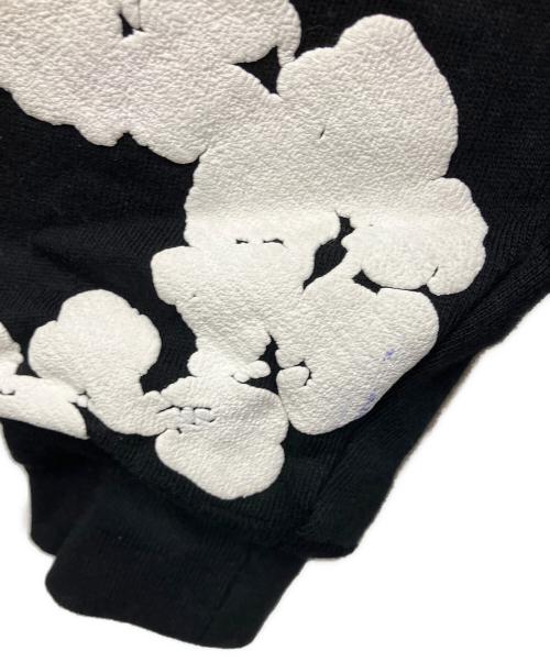 Denim Tears（デニムティアーズ）Denim Tears (デニムティアーズ) Cotton Wreath Hoodie ブラック・ホワイト サイズ:Sの古着・服飾アイテム