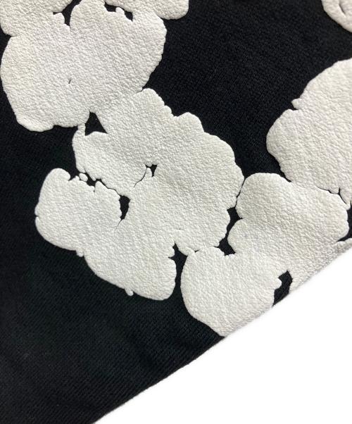 Denim Tears（デニムティアーズ）Denim Tears (デニムティアーズ) Cotton Wreath Hoodie ブラック・ホワイト サイズ:Sの古着・服飾アイテム