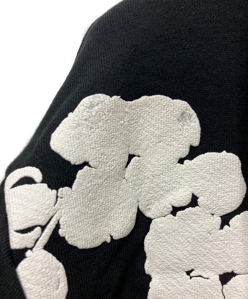 Denim Tears（デニムティアーズ）Denim Tears (デニムティアーズ) Cotton Wreath Hoodie ブラック・ホワイト サイズ:Sの古着・服飾アイテム
