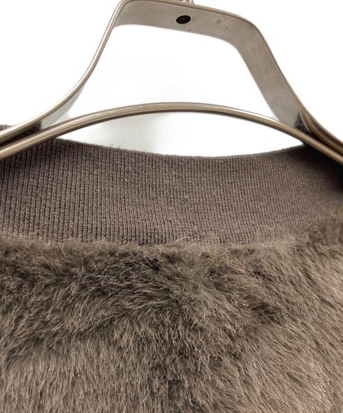 LE GLAZIK（ル グラジック）LE GLAZIK (ル グラジック) ファーライナー MA-1 リバーシブルコート ネイビー サイズ:36の古着・服飾アイテム
