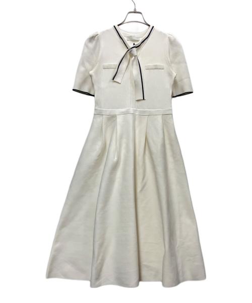 CELFORD（セルフォード）CELFORD (セルフォード) 半袖ワンピース ホワイト サイズ:36の古着・服飾アイテム