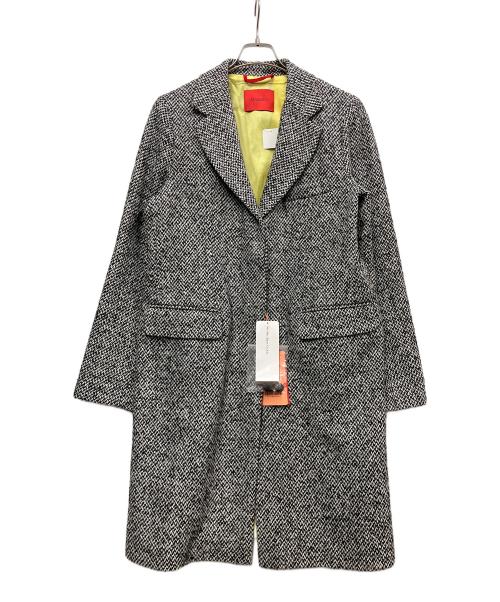 MAX&Co.（マックスアンドコー）MAX&Co. (マックスアンドコー) チェスターコート ブラック×イエロー サイズ:46の古着・服飾アイテム