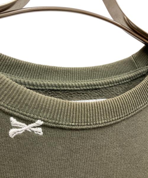 WTAPS（ダブルタップス）WTAPS (ダブルタップス) ACNE SWEATER / TEXTILE グリーン サイズ:Mの古着・服飾アイテム