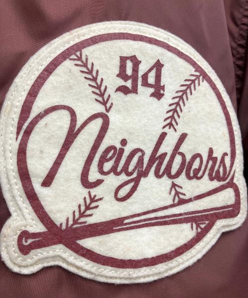 NEIGHBORHOOD（ネイバーフッド）NEIGHBORHOOD (ネイバーフッド) スタジャン ブラウン サイズ:Sの古着・服飾アイテム
