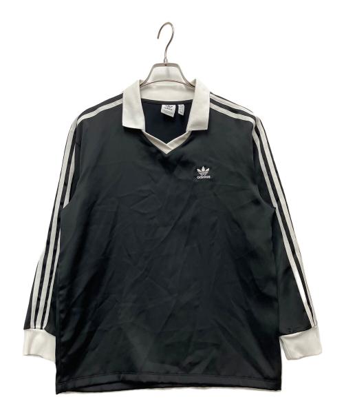 adidas（アディダス）adidas (アディダス) 長袖カットソー ブラック サイズ:FREEの古着・服飾アイテム