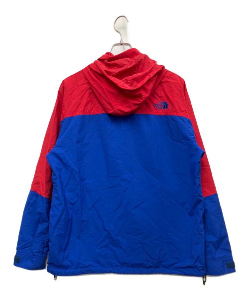 THE NORTH FACE（ザ ノース フェイス）THE NORTH FACE (ザ ノース フェイス) ハイドレナウィンドジャケット ブルー×レッド サイズ:Mの古着・服飾アイテム