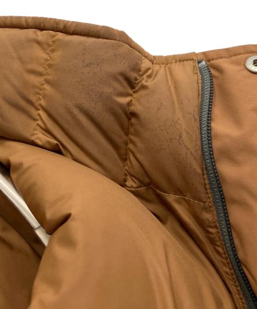 Patagonia（パタゴニア）Patagonia (パタゴニア) ビビー・ダウン・ベスト グレー×ブラウン サイズ:Sの古着・服飾アイテム