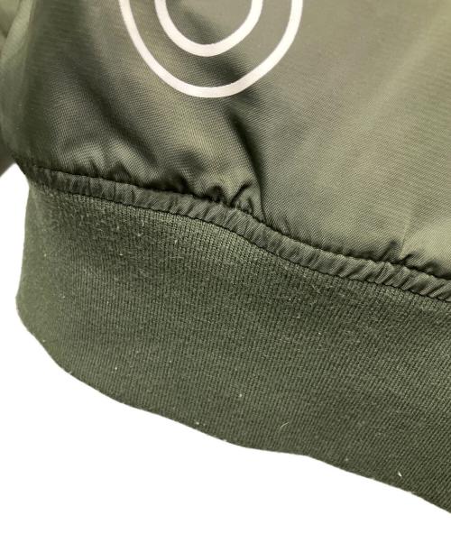 adidas Originals（アディダスオリジナル）adidas originals (アディダスオリジナル) ロゴ ボンバー ジャケット グリーン サイズ:XOの古着・服飾アイテム