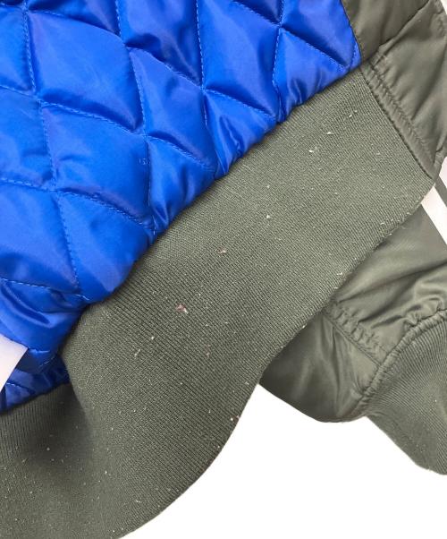 adidas Originals（アディダスオリジナル）adidas originals (アディダスオリジナル) ロゴ ボンバー ジャケット グリーン サイズ:XOの古着・服飾アイテム