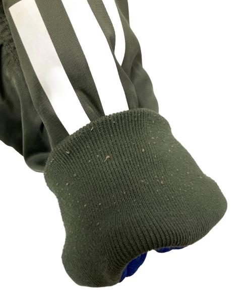 adidas Originals（アディダスオリジナル）adidas originals (アディダスオリジナル) ロゴ ボンバー ジャケット グリーン サイズ:XOの古着・服飾アイテム