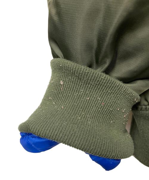 adidas Originals（アディダスオリジナル）adidas originals (アディダスオリジナル) ロゴ ボンバー ジャケット グリーン サイズ:XOの古着・服飾アイテム