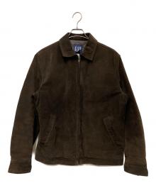 GAP（ギャップ）の古着「レザージャケット」｜ブラウン