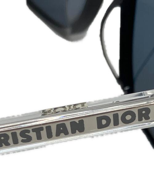 Dior（ディオール）Dior (ディオール) サングラス ブラック×ブルー サイズ:54□19の古着・服飾アイテム