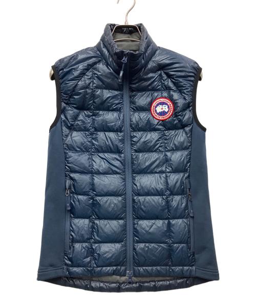 CANADA GOOSE（カナダグース）CANADA GOOSE (カナダグース) ハイブリットダウンベスト ネイビー サイズ:Ｓの古着・服飾アイテム
