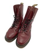 Dr.Martensドクターマーチン）の古着「10ホールブーツ」｜ボルドー