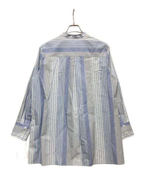 Leilian WHITE LABEL（レリアン ホワイトレーベル）LEILIAN WHITE LABEL (レリアン ホワイトレーベル) 長袖ブラウス ブルー サイズ:11の古着・服飾アイテム