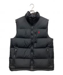 POLO RALPH LAUREN（ポロ・ラルフローレン）の古着「ダウンベスト」｜ブラック