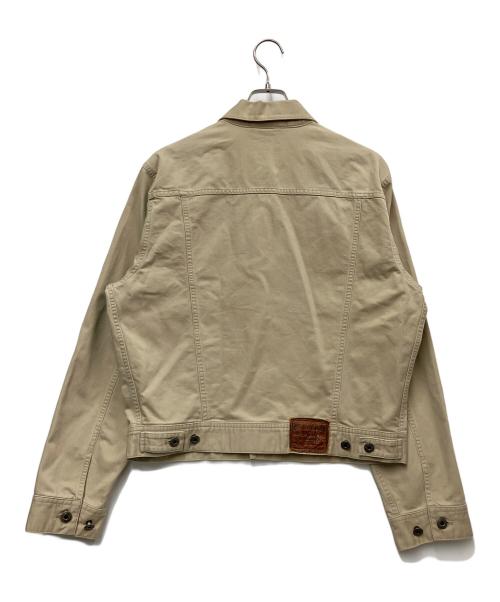 POLO RALPH LAUREN（ポロ・ラルフローレン）POLO RALPH LAUREN (ポロ・ラルフローレン) トラッカージャケット ベージュ サイズ:Lの古着・服飾アイテム