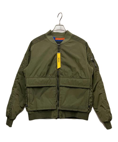 TATRAS（タトラス）TATRAS (タトラス) GIMI/切替パッチポケット MA-1型 ダウンジャケット オリーブ サイズ:02の古着・服飾アイテム