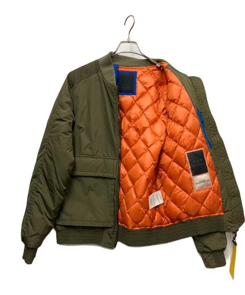 TATRAS（タトラス）TATRAS (タトラス) GIMI/切替パッチポケット MA-1型 ダウンジャケット オリーブ サイズ:02の古着・服飾アイテム