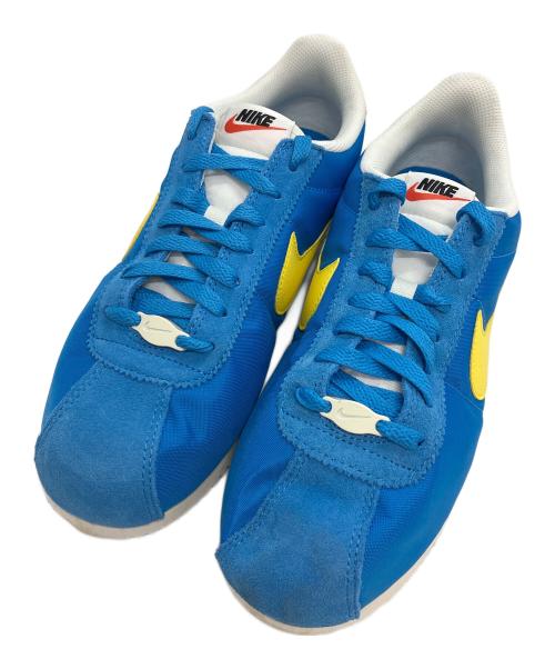 NIKE（ナイキ）NIKE (ナイキ) NIKE CORTEZ TXTスニーカー ブルー×イエロー サイズ:26.5の古着・服飾アイテム