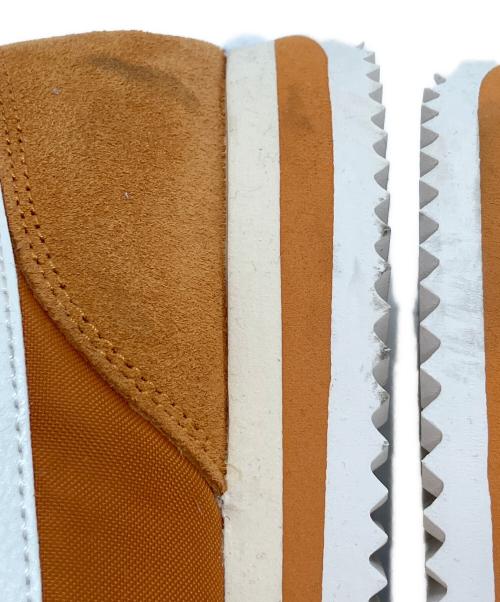 NIKE（ナイキ）NIKE (ナイキ) NIKE CORTEZ TXTスニーカー ブラウン×ホワイト サイズ:27の古着・服飾アイテム