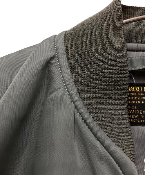 AVIREX（アヴィレックス）AVIREX (アヴィレックス) フライトジャケット グリーン サイズ:Lの古着・服飾アイテム