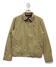POLO RALPH LAUREN（ポロ・ラルフローレン）の古着「スイングトップ」｜ベージュ