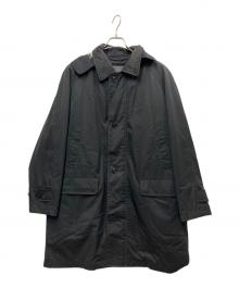 BURBERRY LONDON（バーバリーロンドン）の古着「中綿ライナー付フーデットコート」｜ブラック