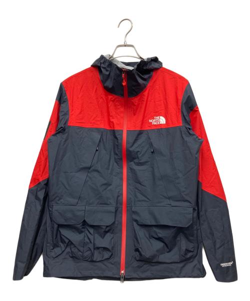 THE NORTH FACE（ザ ノース フェイス）THE NORTH FACE (ザ ノース フェイス) ハイクバックパックマウンテン ジャケット レッド×ネイビー サイズ:Sの古着・服飾アイテム